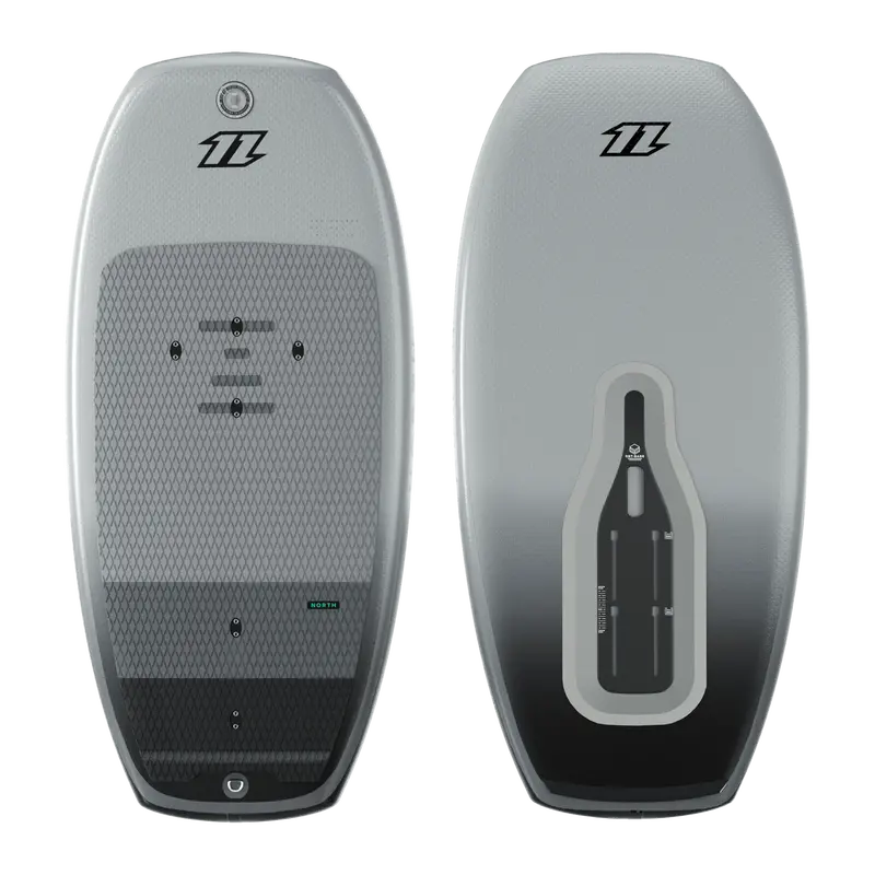2023 North Seek Air Inflatable Foilboard – Titanium Finish 1