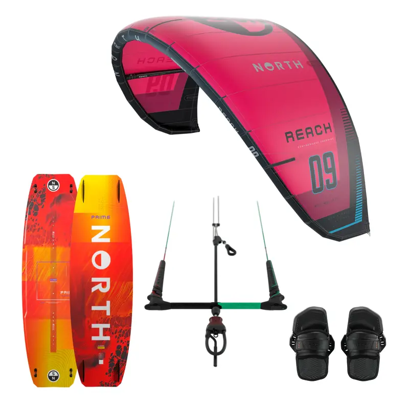2025 North Reach Complete Kite Setup: Prime + Navigator Package 1