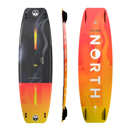 2026 North Prime Kiteboard – Black & Orange Edition 1