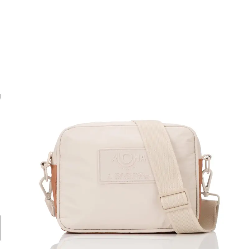 Aloha Collection Color Block Le Tour Bag – Toffee/Sandstone 1
