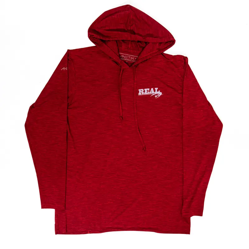 Anetik Low-Pro Hooded Rashguard In Heather Pyro Print 1