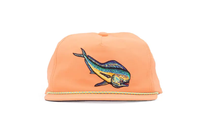 Bajio Dorado Performance Hat – Vibrant Orange 1