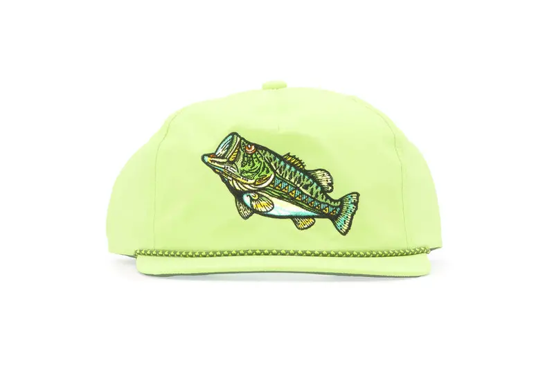 Bajio Largemouth Bass Performance Hat – Light Green 1