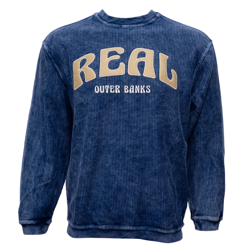Balboa Felt Crew Sweatshirt – Midnight Black Finish 1