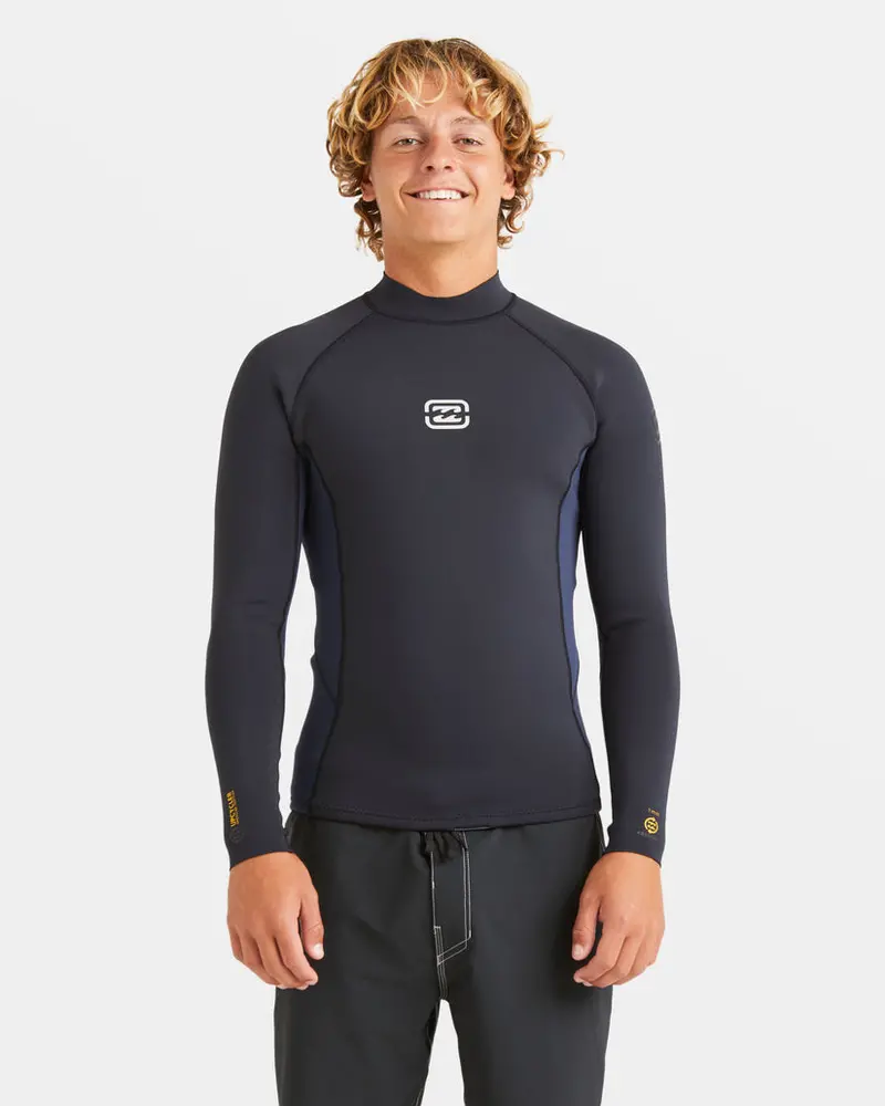 Billabong 101 Absolute Natural Rash Guard – Dark Navy 1