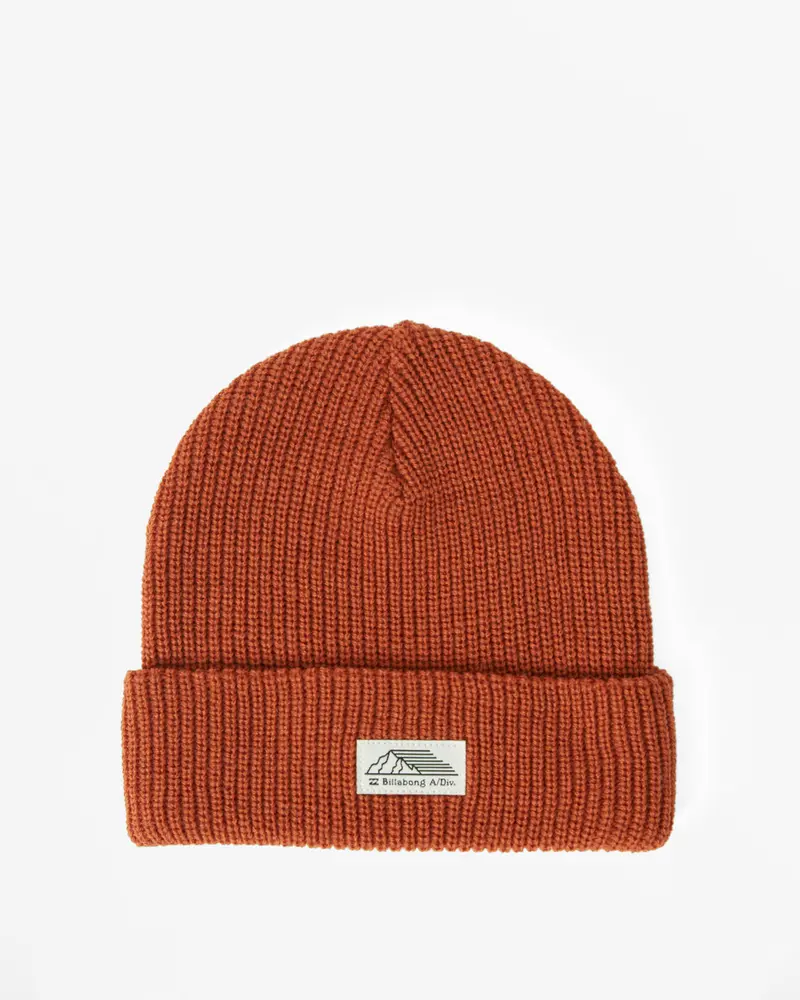 Billabong Adiv Rockies Beanie In Rust 1