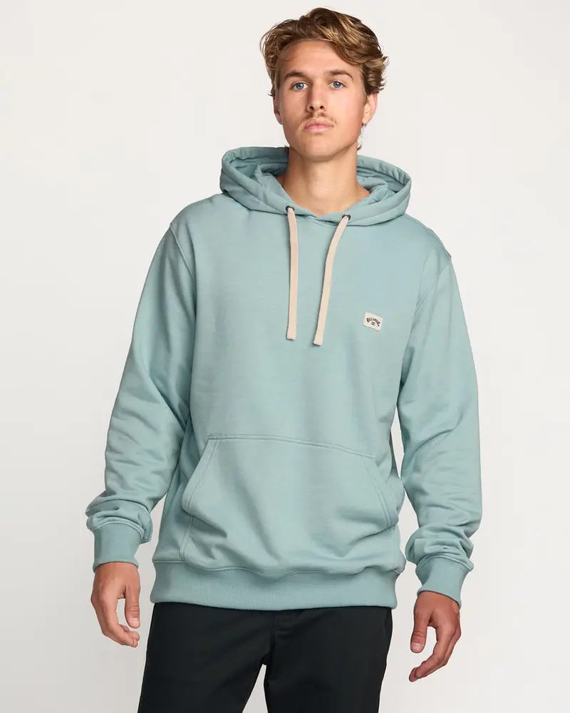 Billabong All Day Hoodless Pullover Sweatshirt – Cloud Blue 1