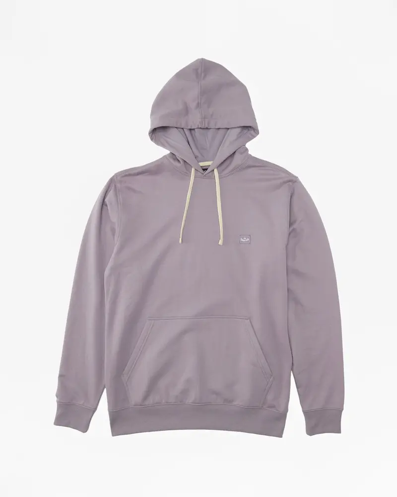 Billabong All Day Po Oversized Hooded Sweatshirt – Purple Ash 1