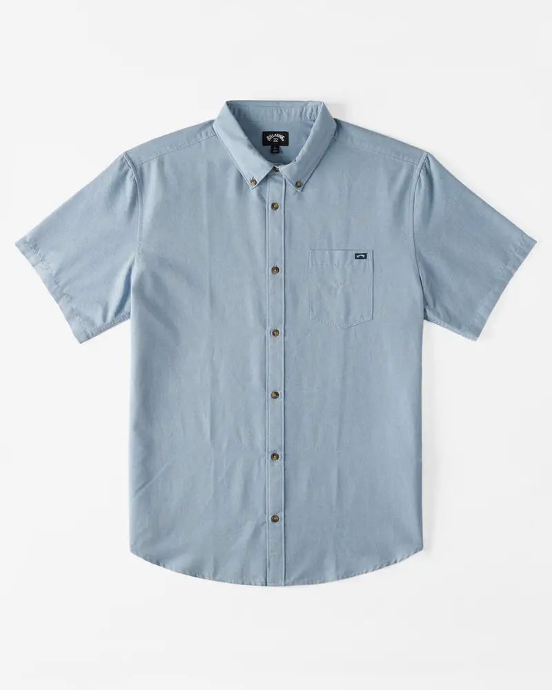 Billabong All Day Short-Sleeve Shirt – Jade Stone 1