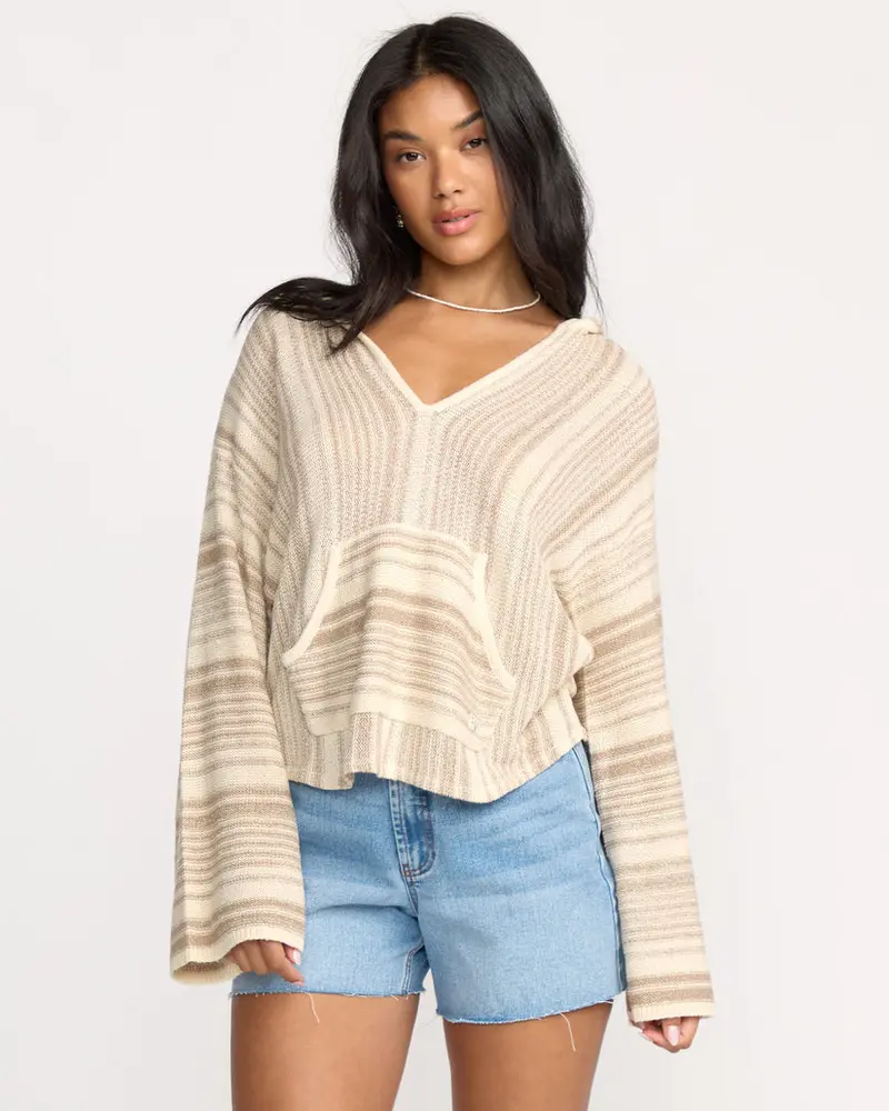 Billabong Baja Beach Stone Knit Sweater 1