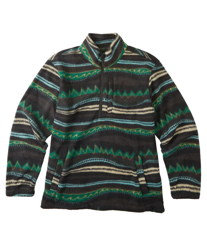 Billabong Boundary Mock Neck Insulated Jacket In Black 1