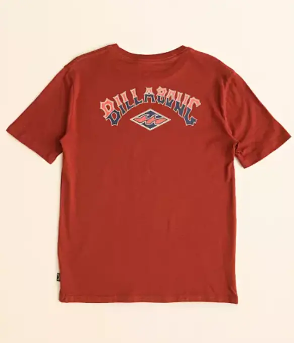 Billabong Boys' Archwash Short-Sleeve Tee – Sangria 1