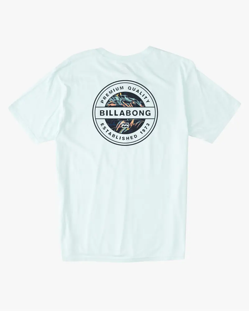 Billabong Boys' Rotor Classic Fit Tee – Seaglass 1