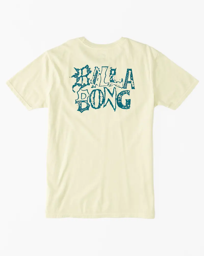 Billabong Boys’ Worded Graphic Tee – Light Lime 1