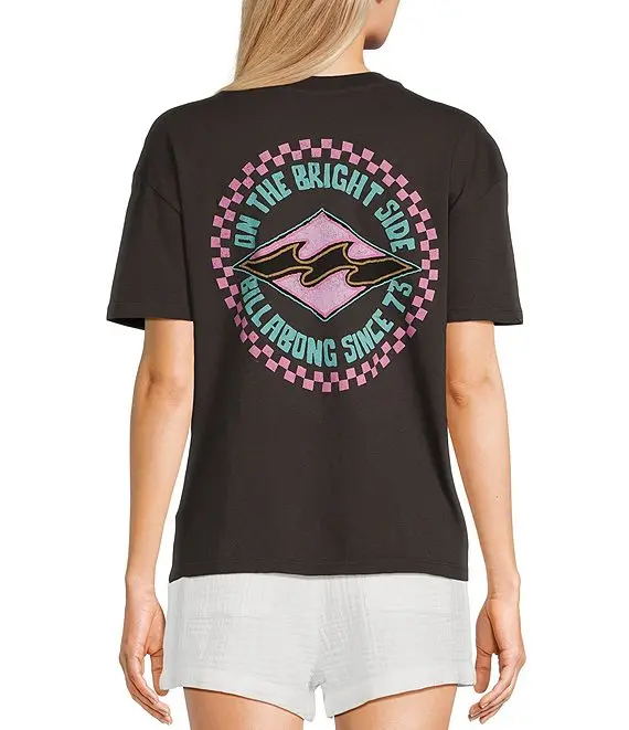 Billabong Bright Side Off Black Tee 1
