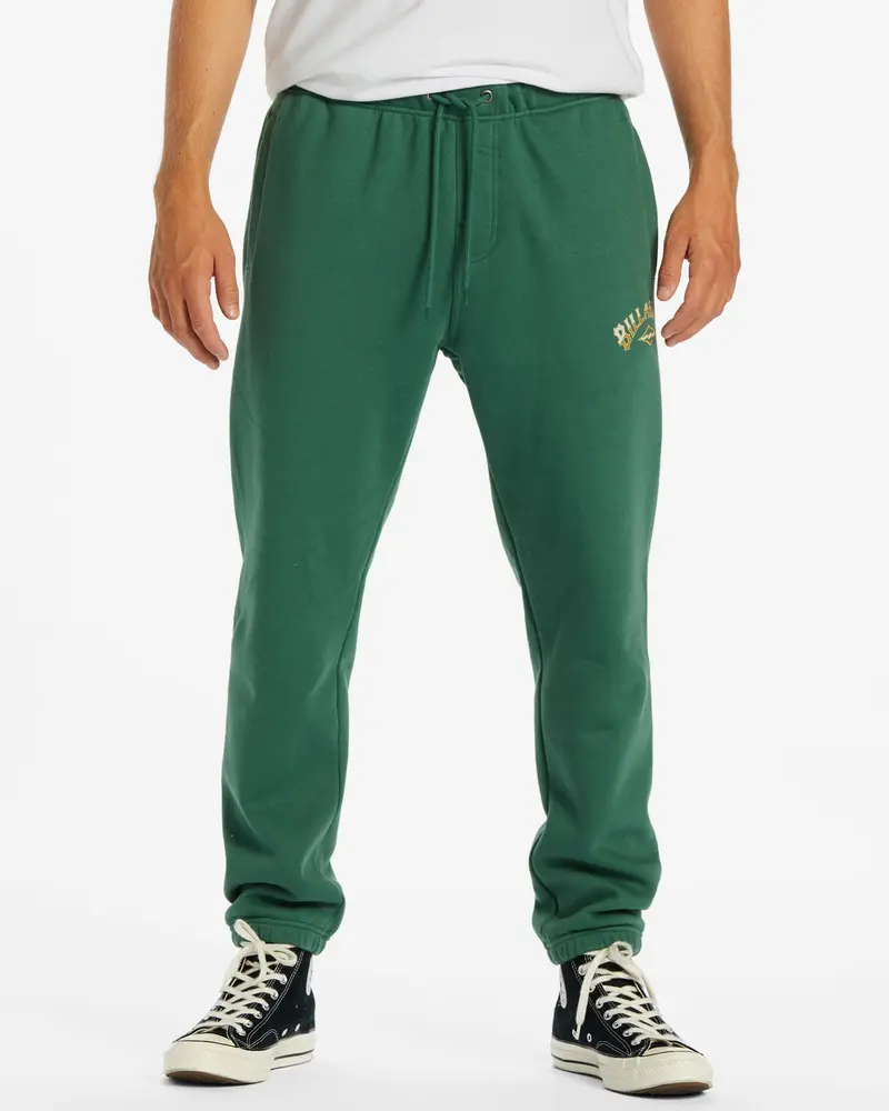 Billabong Core Arch Casual Pants In Jungle Green 1