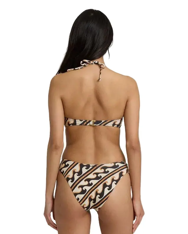 Billabong Dark Wave Black Pebble Bondi Bikini Bottom 1
