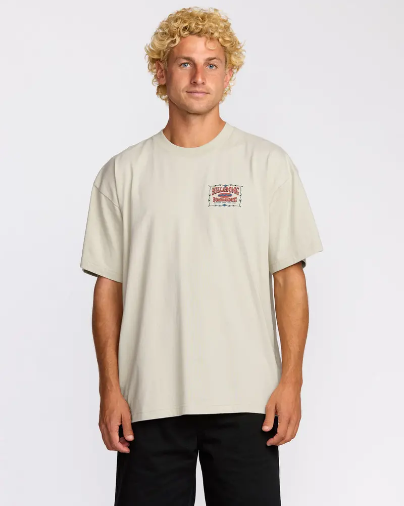 Billabong Double Spread Og Short-Sleeve Tee In Chino 1