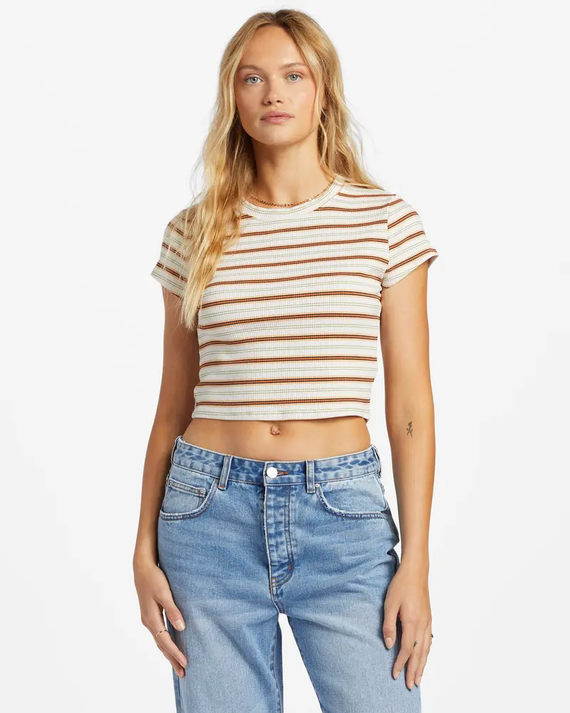 Billabong Easy Does It Short-Sleeve Tee – Vibrant Multi Print 1