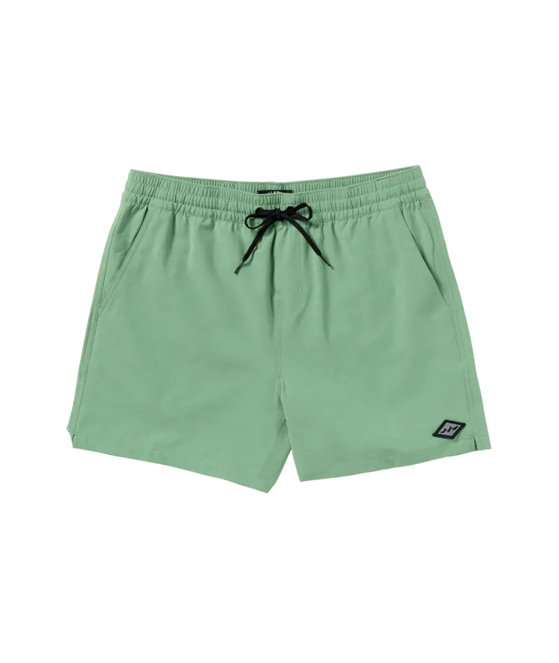 Billabong Every Other Day Lb Boardshorts – Moss Earth-Tone Swim Trunks 1