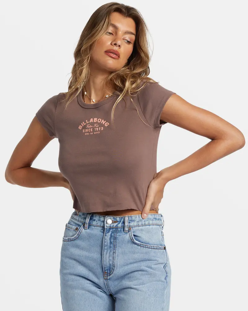 Billabong Feelin’ Free Casual Tee – Kona 1