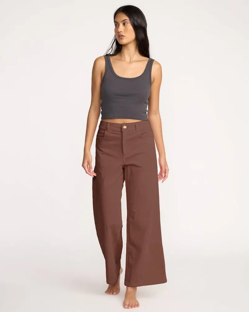 Billabong Free Fall Corduroy Pants In Espresso 1