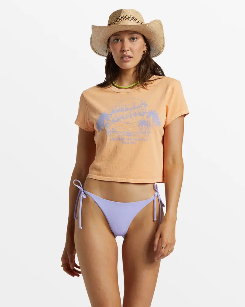 Billabong Hooked On Tropics Tee – Tangy Peach 1
