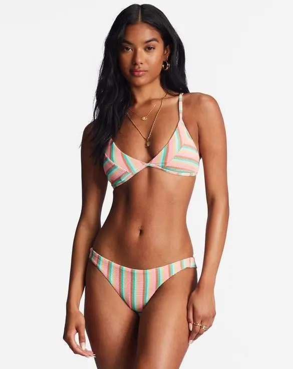 Billabong Island Glow Tanlines Charlie Bra Top – Multicolor 1