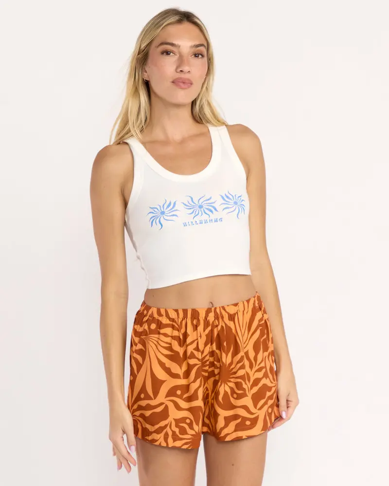 Billabong Miles Away Lightweight Tank In Salt Crystal 1