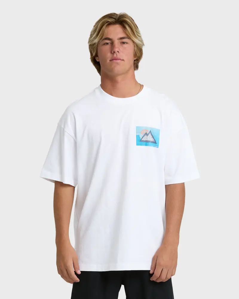 Billabong Moments Adiv Classic White Tee 1
