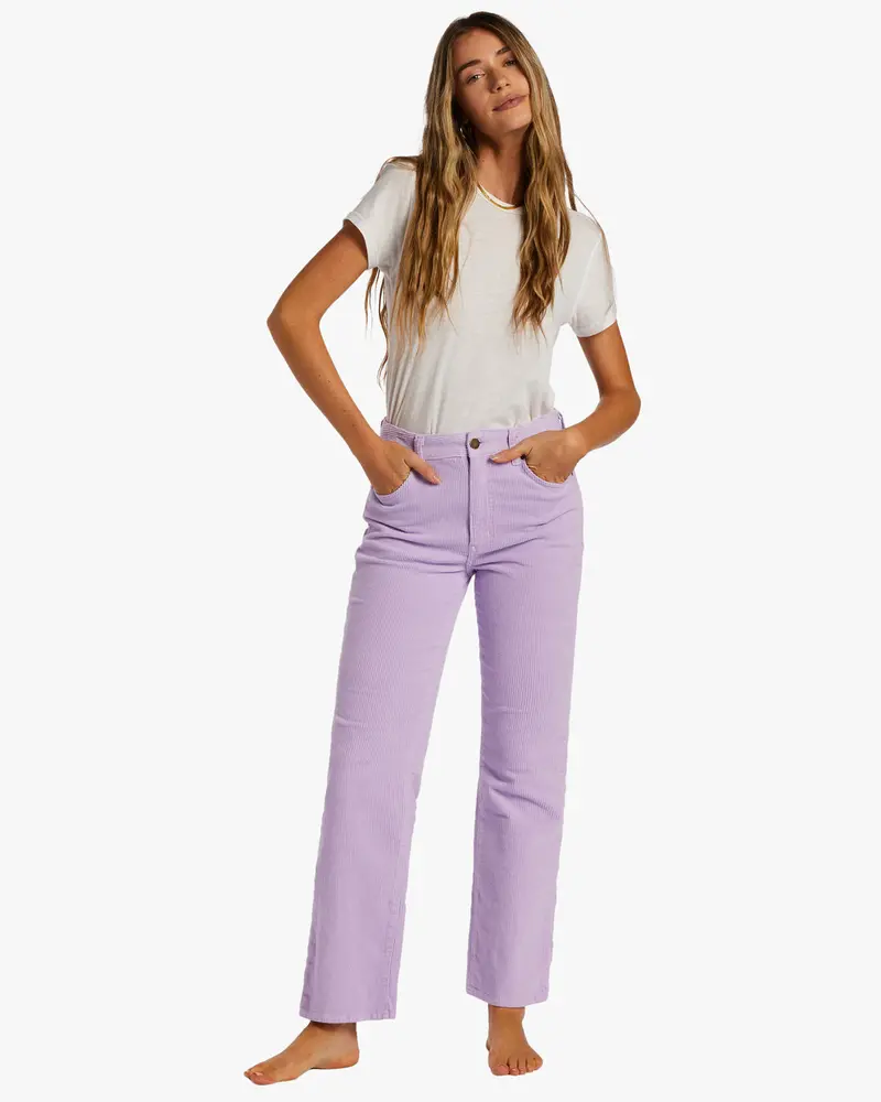 Billabong New Age Corduroy Pants – Lilac Breeze 1
