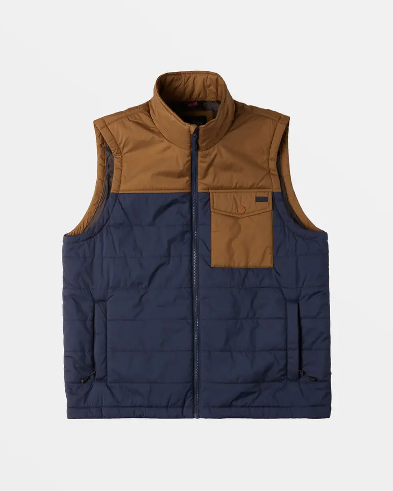 Billabong Prism Lightweight Vest In Dusty Navy 1
