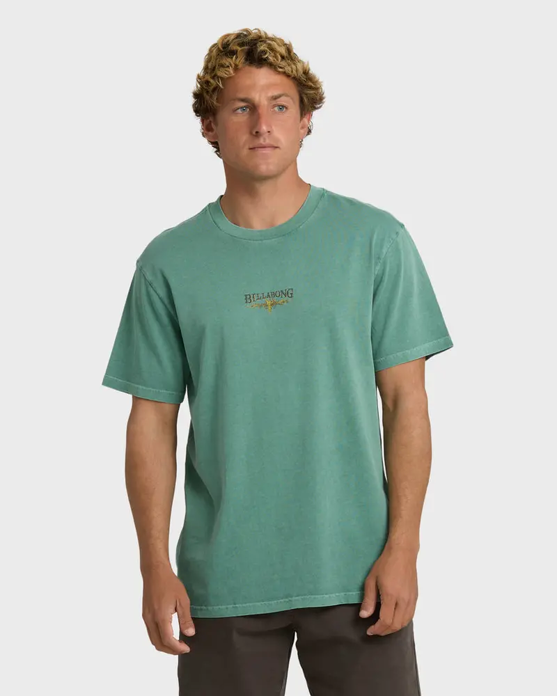 Billabong Pure Intentions Ww Sea Green Premium Tee 1