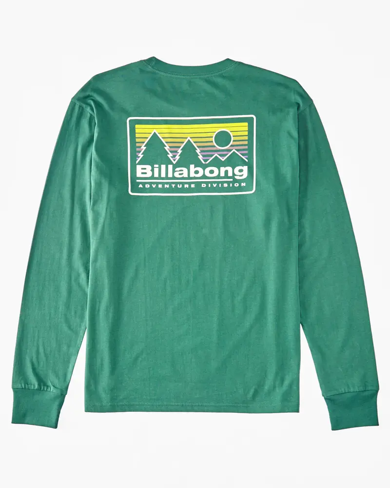 Billabong Range Long-Sleeve Tee In Jungle Print 1