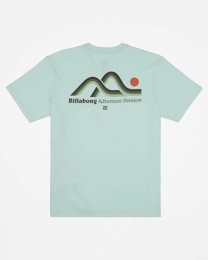 Billabong Range Minimalist Tee In Seaglass 1