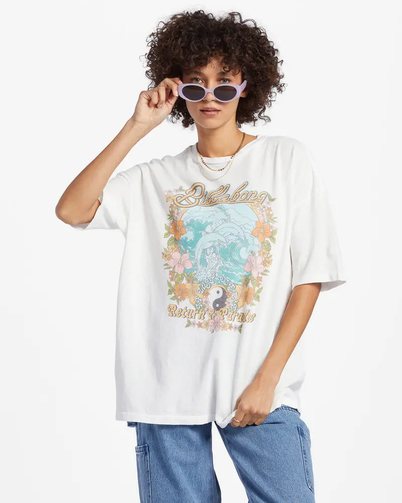Billabong Return To Paradise Salt Crystal Tee 1