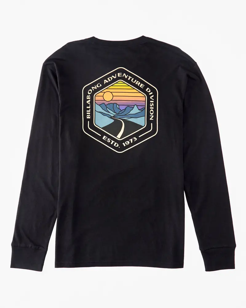 Billabong Rockies Long-Sleeve Tee In Black 1