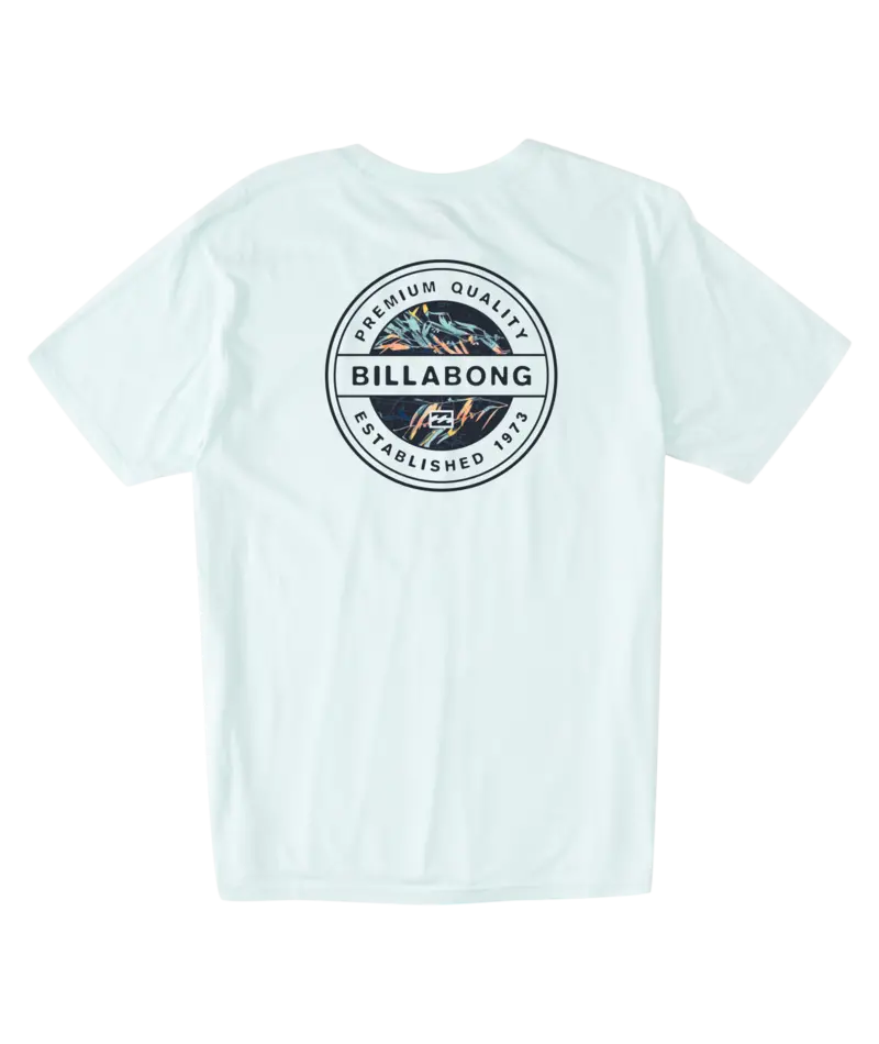 Billabong Rotor Graphic T-Shirt In Seaglass 1