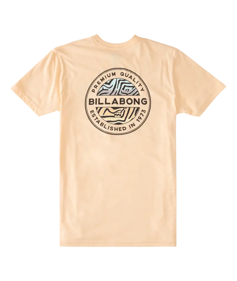 Billabong Rotor Kids Short-Sleeve Tee In Dusty Melon 1