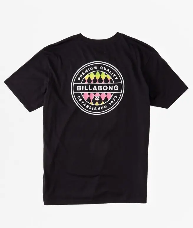 Billabong Rotor Short-Sleeve T-Shirt In Black 1