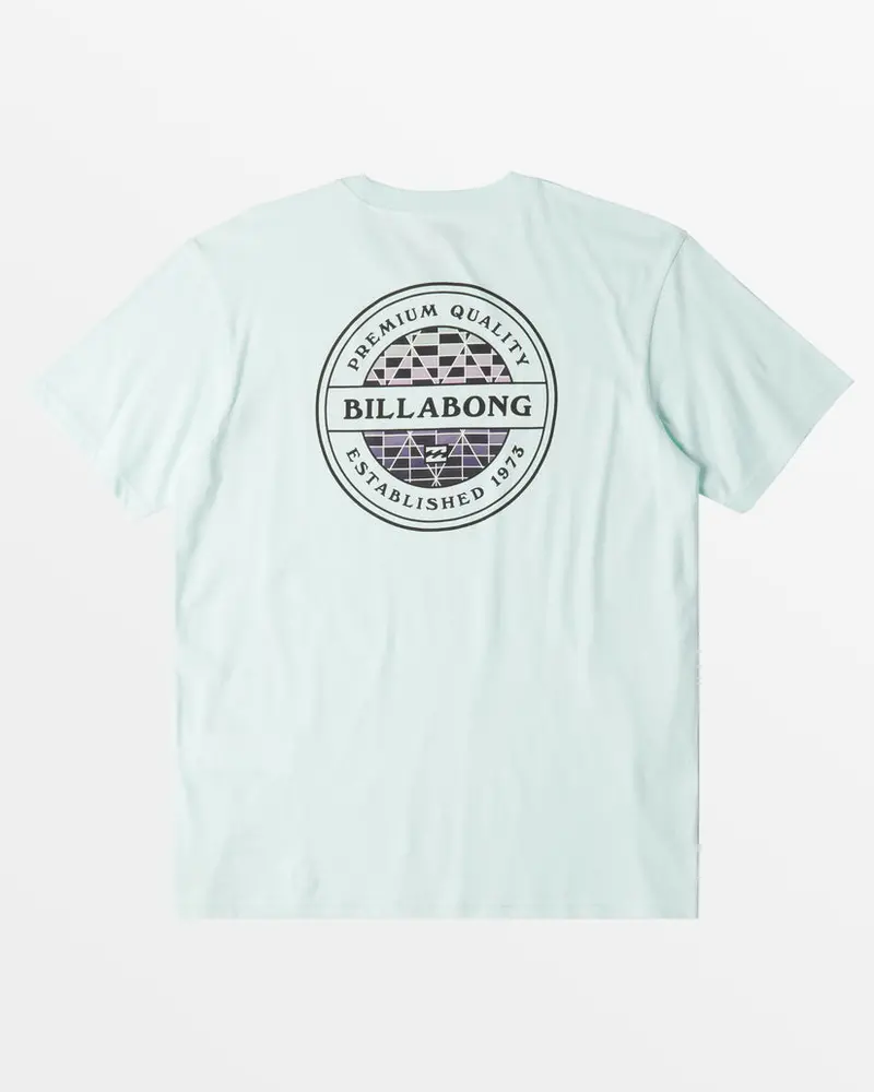 Billabong Rotor Short-Sleeve Tee For Youth – Seaglass Blue 1