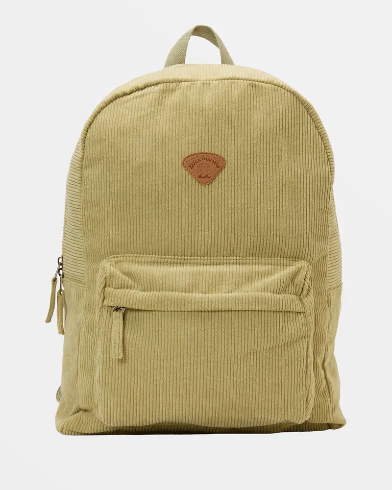 Billabong Schools Out Corduroy Backpack – Willow 1