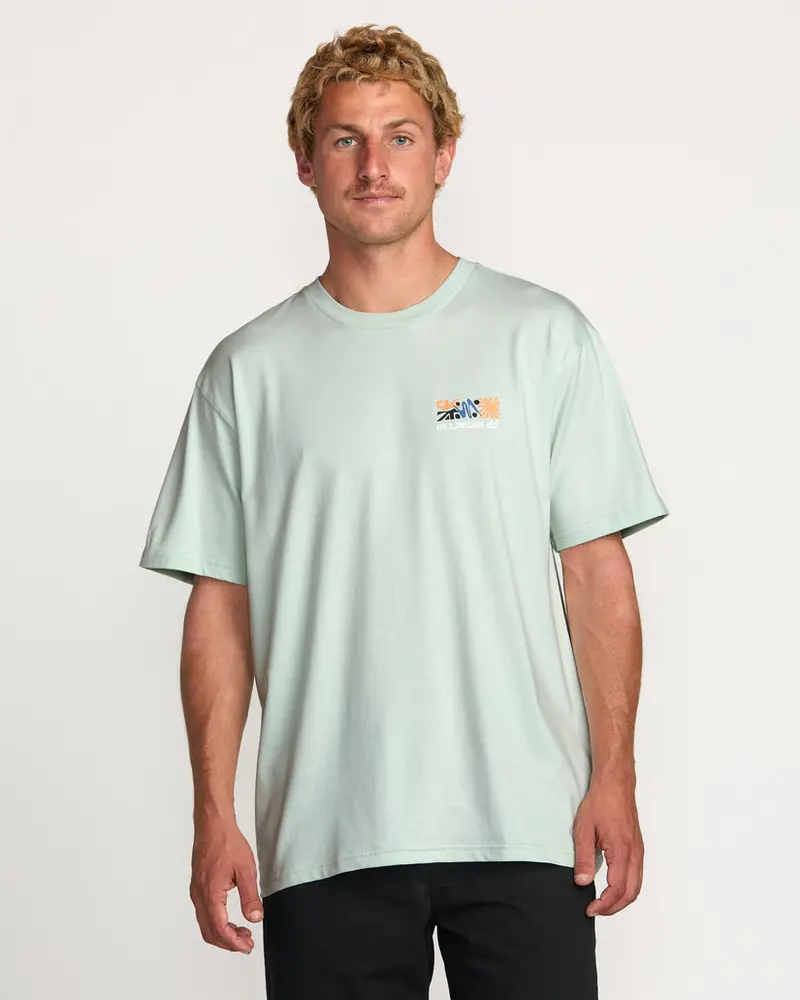 Billabong Segment Relaxed-Fit T-Shirt – Ash Blue 1