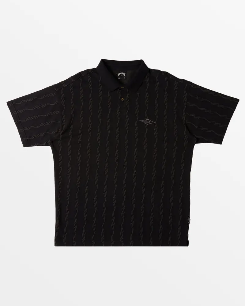 Billabong Shibuya Modern Polo Shirt – Black 1