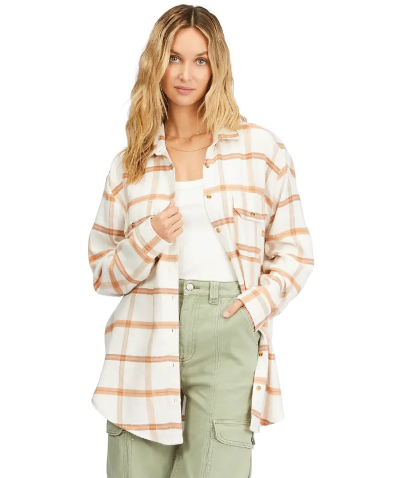 Billabong So Stoked Long-Sleeve Shirt – Salt Crystal 1
