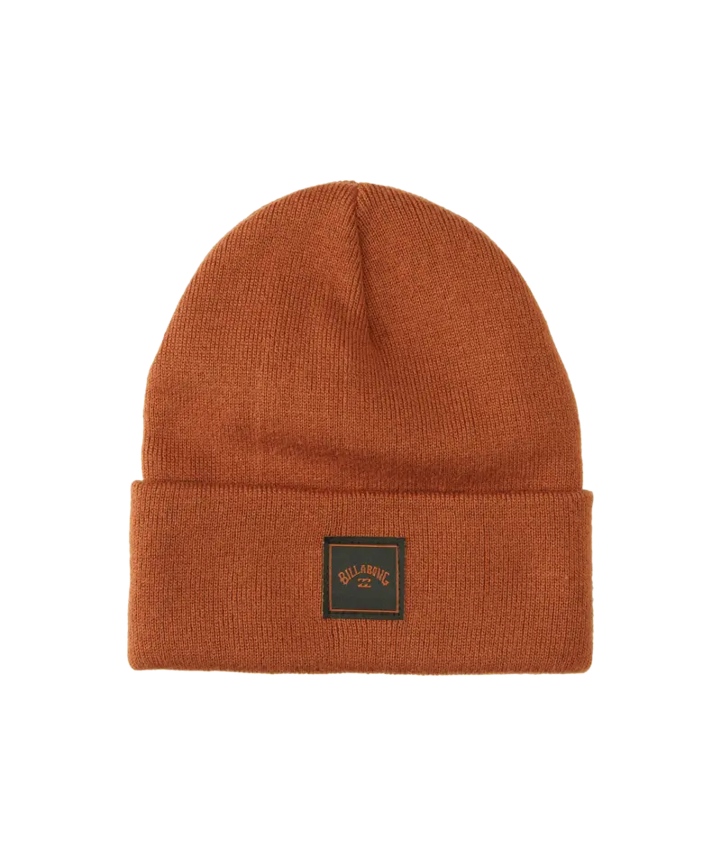 Billabong Stacked Beanie In Amber 1
