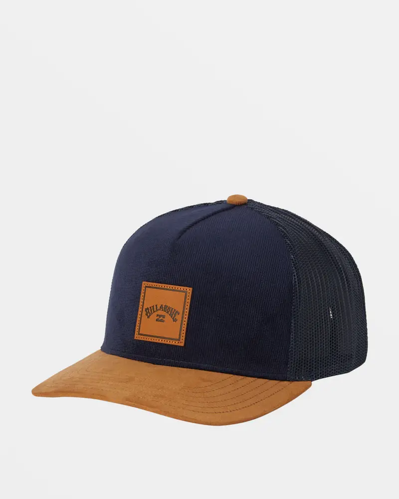 Billabong Stacked Trucker Hat In Navy 1