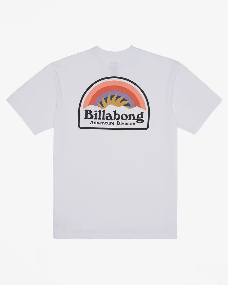Billabong Sun Up Everyday Tee In White 1