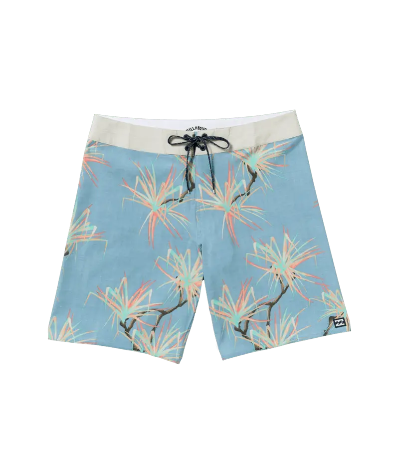 Billabong Sundays Airlite Boardshorts – Washed Blue Lightweight Swimwear 1