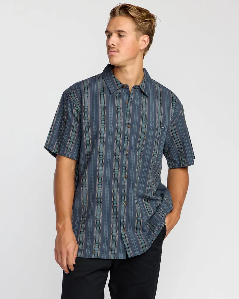 Billabong Sundays Jacquard Shirt – Dark Navy 1